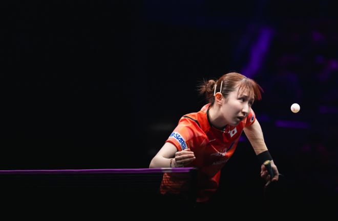 被逆转出局无缘WTT球星挑战赛八强2-0领先连输3局！早田希娜2-3(图4)